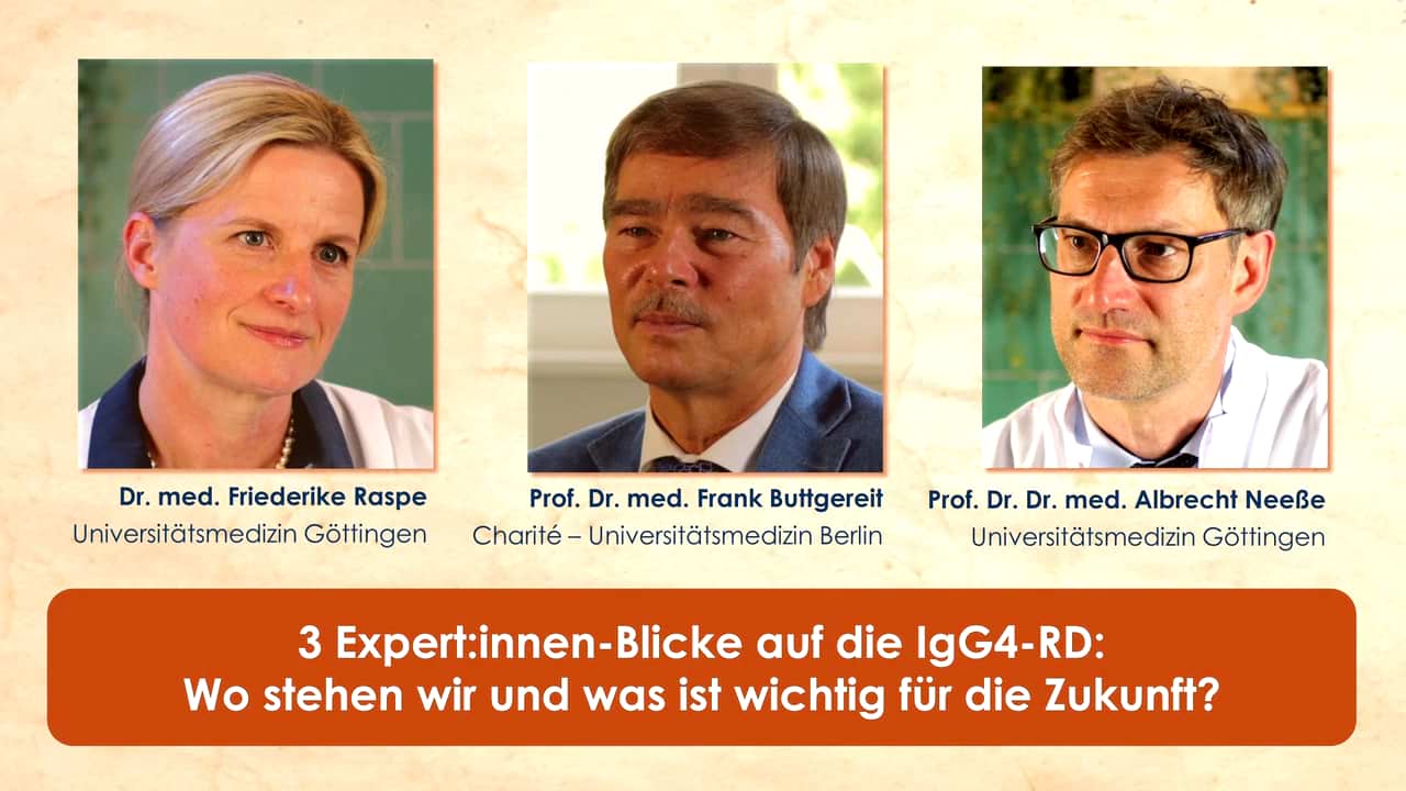 3 Expert:innen-Blicke auf die IgG4-RD: